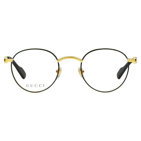 round frame glasses gucci